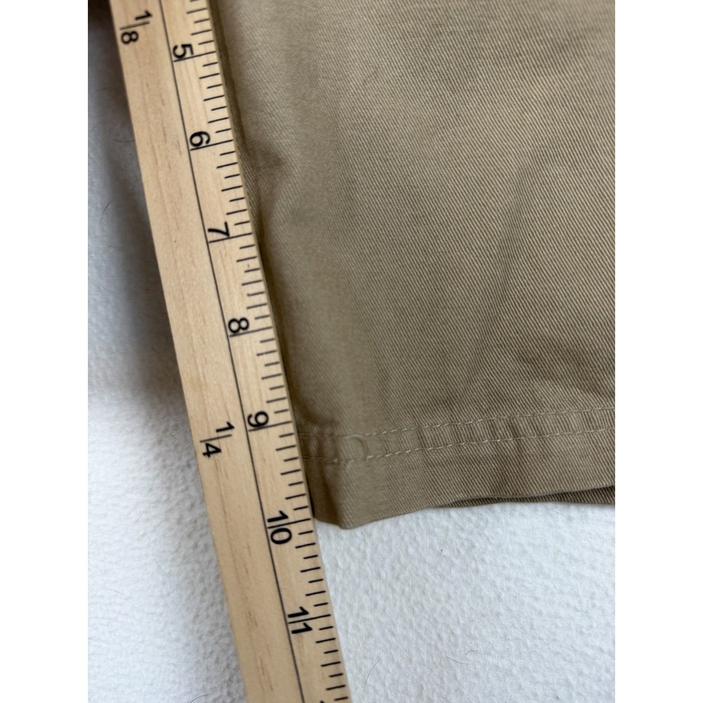 Rugged Wear‎ Mens Khaki Cotton Cargo Shorts Size 34 Tan Utility Hiking 16000MEN - Picture 10 of 15